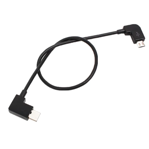 Micro USB to USB-C Data Cable Connector