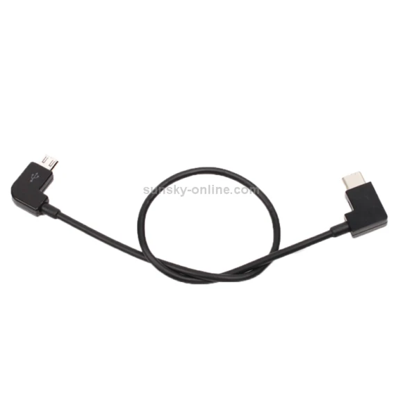 Micro USB to USB-C Data Cable Connector
