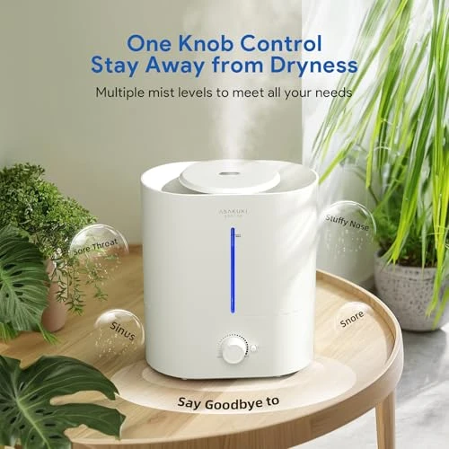 4L Cool Mist Humidifier with Diffuser — Humidifier, ASAKUKI