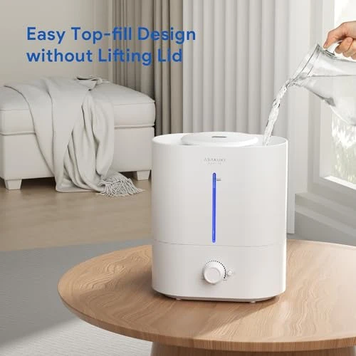 4L Cool Mist Humidifier with Diffuser — Humidifier, ASAKUKI