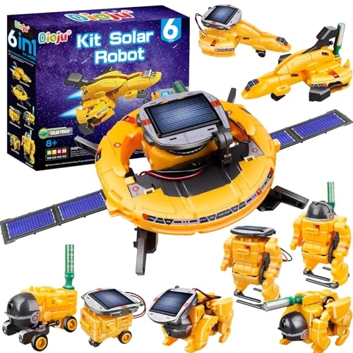 6-in-1 Solar Robot Toys — STEM Toys, Dioju