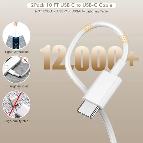 Fast Charging USB-C Cable and Wall Charger Set — Power Bank, GOOD EVER TRADING LTD