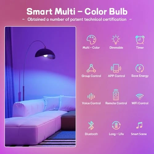 Smart Light Bulbs with Remote — Smart Light Bulb, VvLons