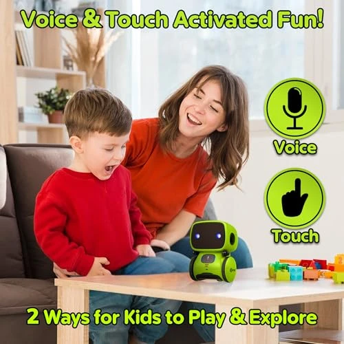 Smart Voice Controlled Robot Toy — Coding Robot, Contixo Inc