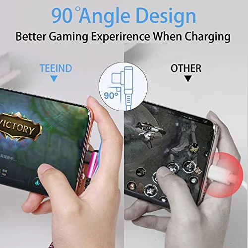 USB C Angle Cord, Teeind