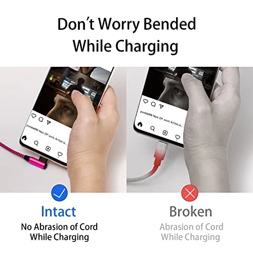 USB C Angle Cord, Teeind