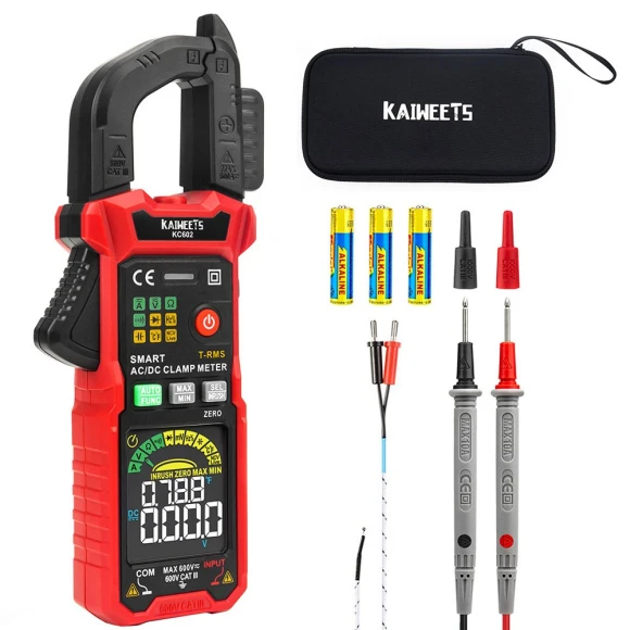Smart Digital Clamp Meter, KAIWEETS
