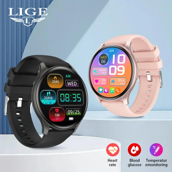 Bluetooth Smart Watch with Voice Control — Smart Watch, LIGE