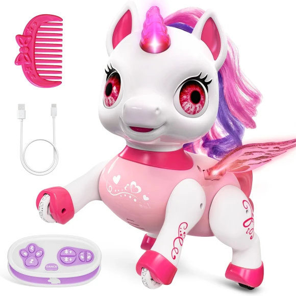 Interactive Unicorn Robot Toy, Hoperock