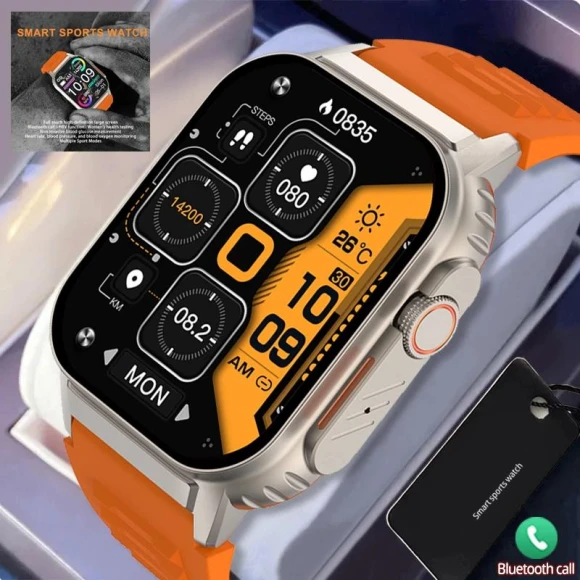 Sports Pulse Monitor Smartwatch — Fitness Tracker, Zodvboz