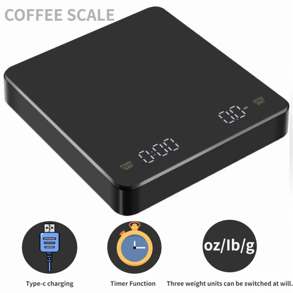 Electronic Scales with Built-in Battery Charger — Kitchen Gadgets, Xing Hui
