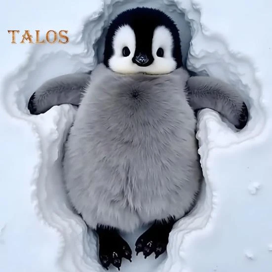 Realistic Plush Robot Penguin — Robot Pet, Vogue Wardrobe