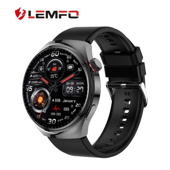 Smartwatch with Bluetooth Calling and Heart Rate Monitoring — Smart Watch, LEMFO