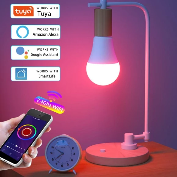 Smart Wi-Fi LED Lamp — Smart Light Bulb, MeeToo Lights