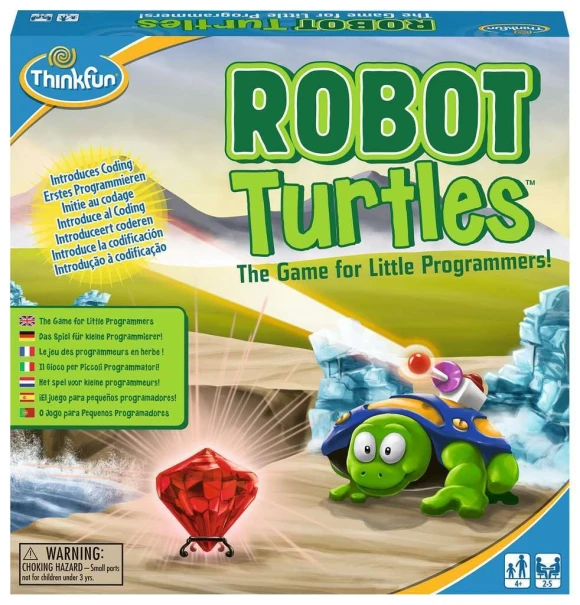 Robo Turtles Programming Game — Coding Robot, ThinkFun
