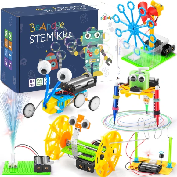 STEM Robotics Kit Electric Motor Science Project Experiment — STEM Toys, Japan Zen Mall