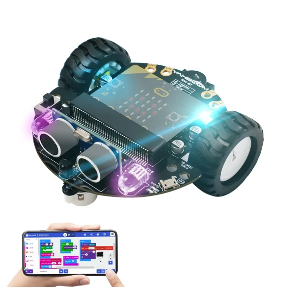 Micro:bit V2 Graphical Programmable Robot Kit, hayatospeed