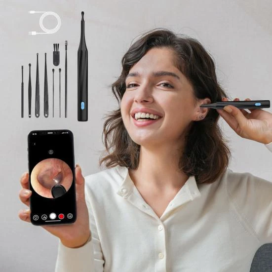 Ear Wax Removal Tool with Smart App Connection — Electric Ear Cleaner, Livia