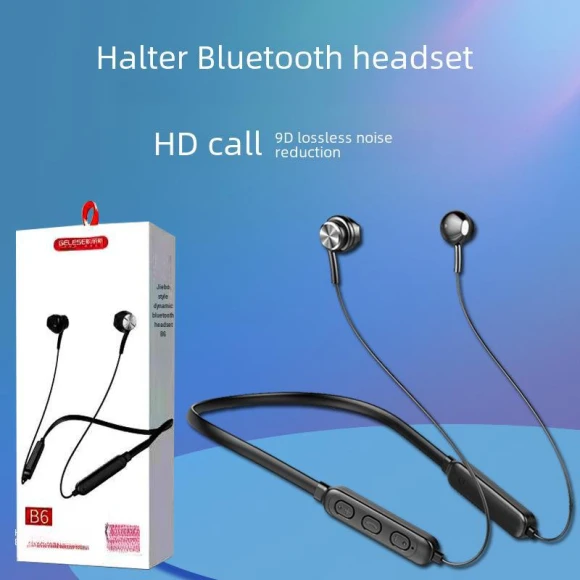 Bluetooth Neckband Headphones — Wireless Earbuds, SmartGears