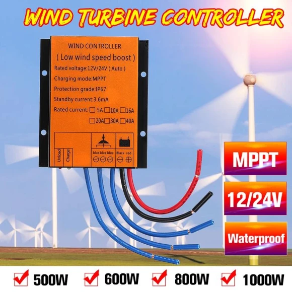 MPPT Wind Turbine Controller — Solar Charge Controller, Sea Global