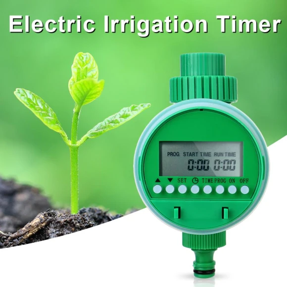 Electronic Intelligence LCD Display Valve Irrigation Control System — Irrigation System, HOME LOVER