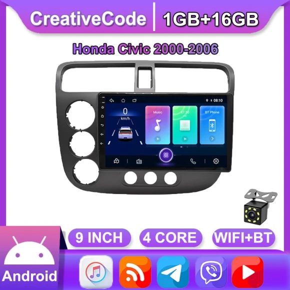 Car Radio with Touch Screen GPS Navigation Multimedia Player — Car Infotainment System, CreativeCode