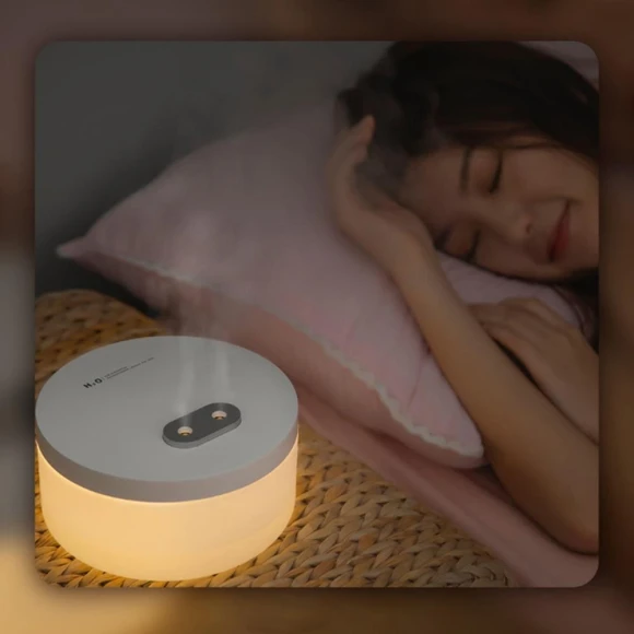 Cold Mist Humidifier with Night Light — Humidifier, mianduijifengba