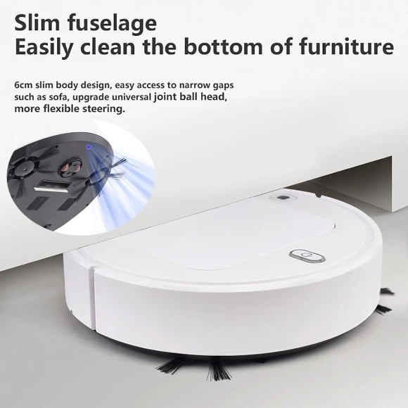 Mini Robot Vacuum — Robot Vacuum, Glasses