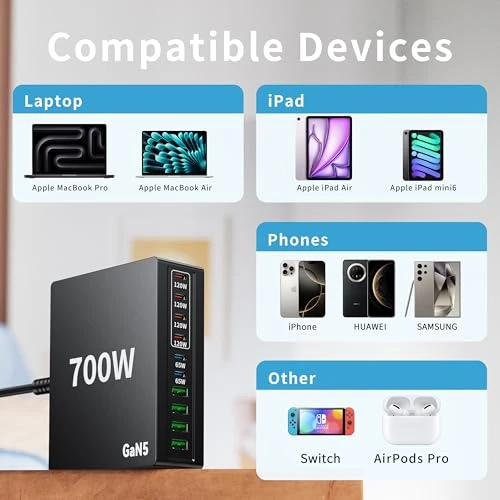 10 Port USB C Charging Station, shenzhenshiquanshengdamaoyiyouxiangongsi