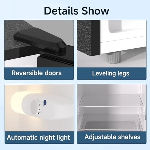 Apartment Size Refrigerator with Bottom Freezer, BANGSON