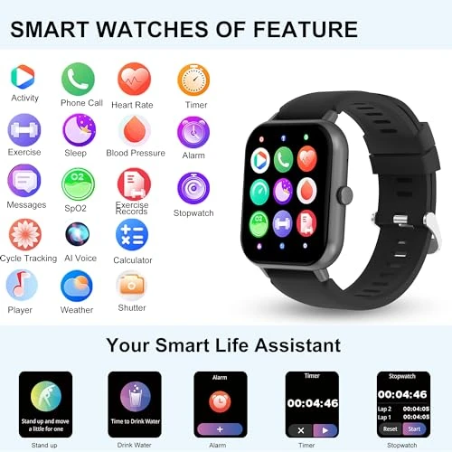 Fitness Tracker Smartwatch — Fitness Tracker, PLEIVO