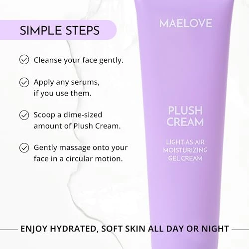 Plush Cream Lightweight Moisturizer, MAELOVE