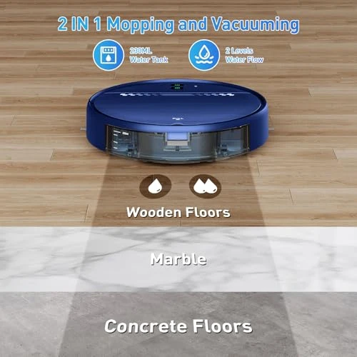 Robot Vacuum and Mop Combo — Robot Vacuum, MANVN