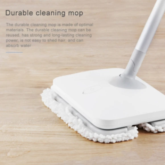 Portable Handheld Wireless Mopping Machine Wet Mop Broom Cleaning Cloths Accessories, Xiaomi