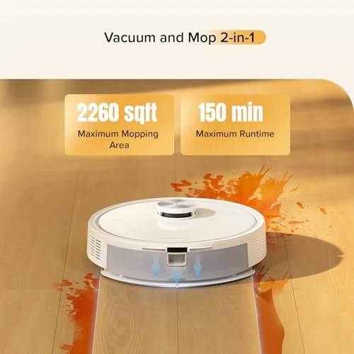 Robot Vacuum and Mop Combo — Robot Vacuum, Roborock