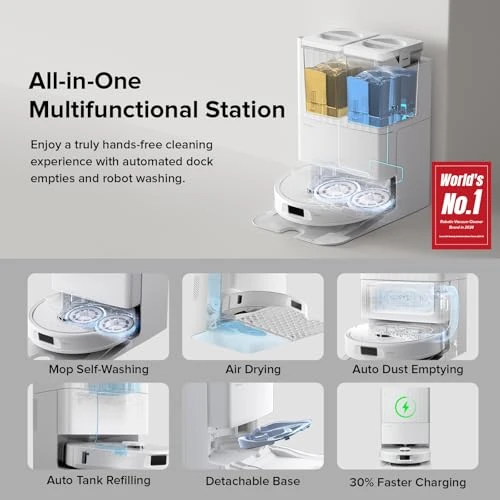 Robot Vacuum and Mop — Robot Vacuum, Roborock