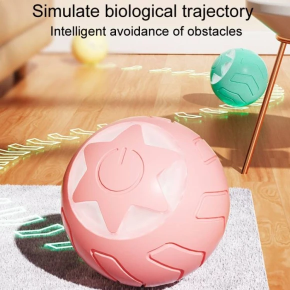 Rolling Ball Cats Motorized Toy Pets Teasing Toys — Automatic Cat Toy