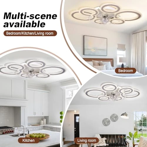 Smart Ceiling Fan with Lights and Remote — Smart Fan, AFWAO