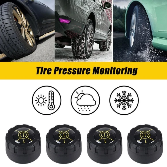 Tire Pressure Monitoring System Bluetooth TPMS External Sensors — TPMS, World Auto Parts