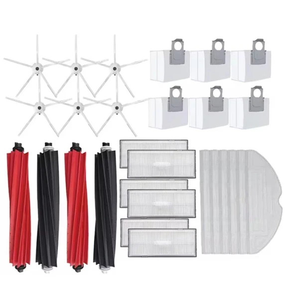 Main Side Brush Mop HEPA Filter Dust Collector Cleaning Roller Brush Accessories, Serene Homes