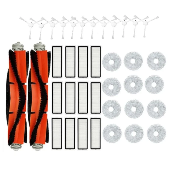 Robot Vacuum Main Side Brush, HEPA Filter, Mop Cloth — Robot Vacuum, Serene Homes