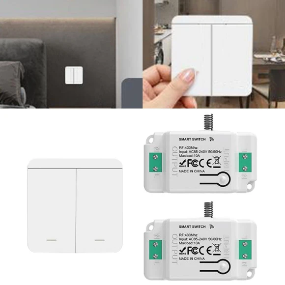 Wireless Light Switch Kit — Smart Switch, Wrigleys