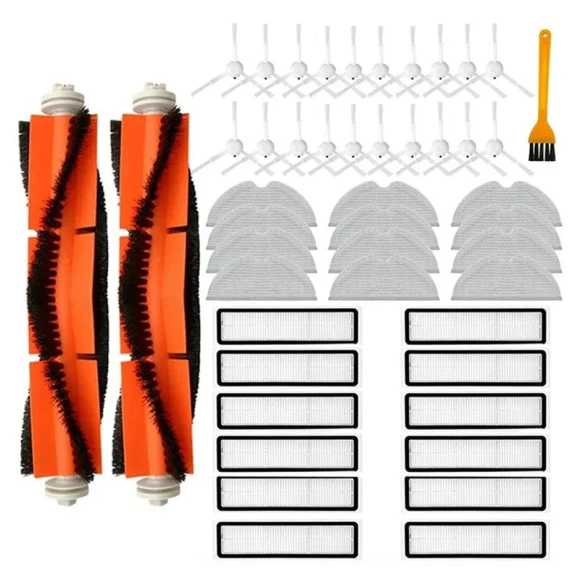 Main Side Brush Mop Hepa Filter — Robot Vacuum, Elegant Living House