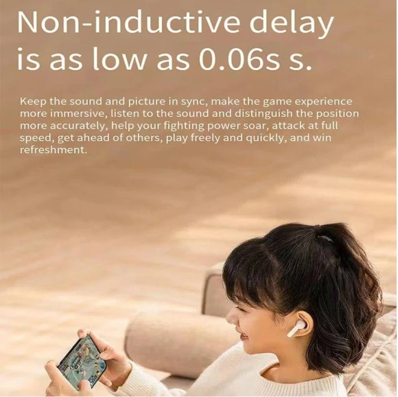 TWS Bluetooth 5.3 Earphone with 13mm Drivers, HiFi Stereo, Low Gaming Latency, AI Call Noise Cancelling — Wireless Earbuds, EDIFIER