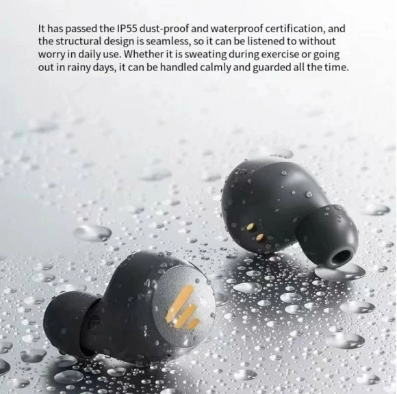 TWS Bluetooth 5.3 Earphone with AI Call Noise Cancelling — Wireless Earbuds, EDIFIER