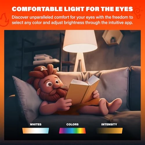 Smart LED Light Bulb — Smart Light Bulb, Caveman Smart Lighting