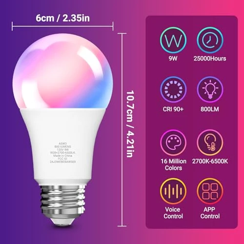 Smart Light Bulbs — Smart Light Bulb, VOLIVO