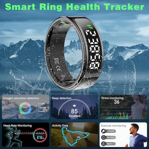 Smart Ring with LED Display Screen — Smart Ring, Shenzhen Yawell Intelligent Technology Co.,Ltd