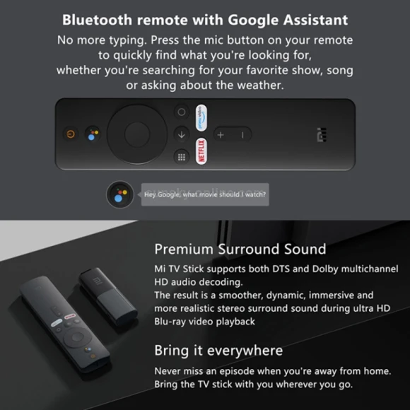 Android TV Stick — Smart TV, Xiaomi