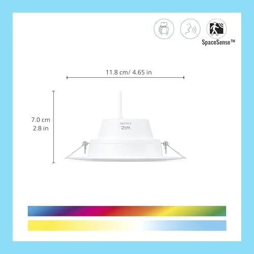 Color Smart Retrofit Downlight — Smart Light Bulb, WiZ
